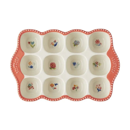 Stoneware Egg Holder