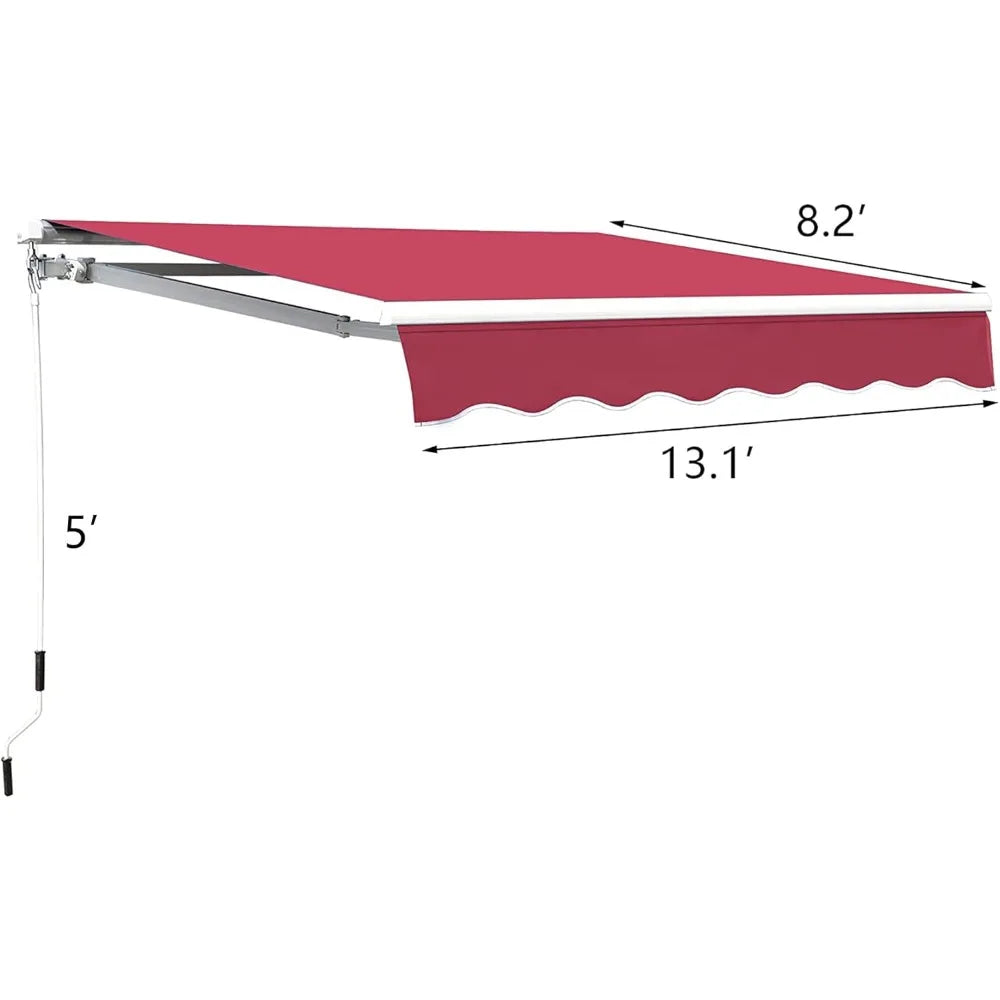 9.8' x 8.2' Patio Awnings