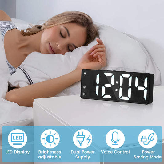 LED alarm clock