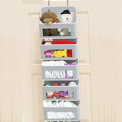 Bedroom Door or Wall Mounted Storage Hanging