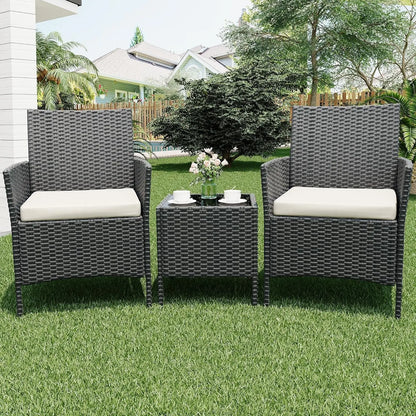 3 Piece Patio Furniture Set