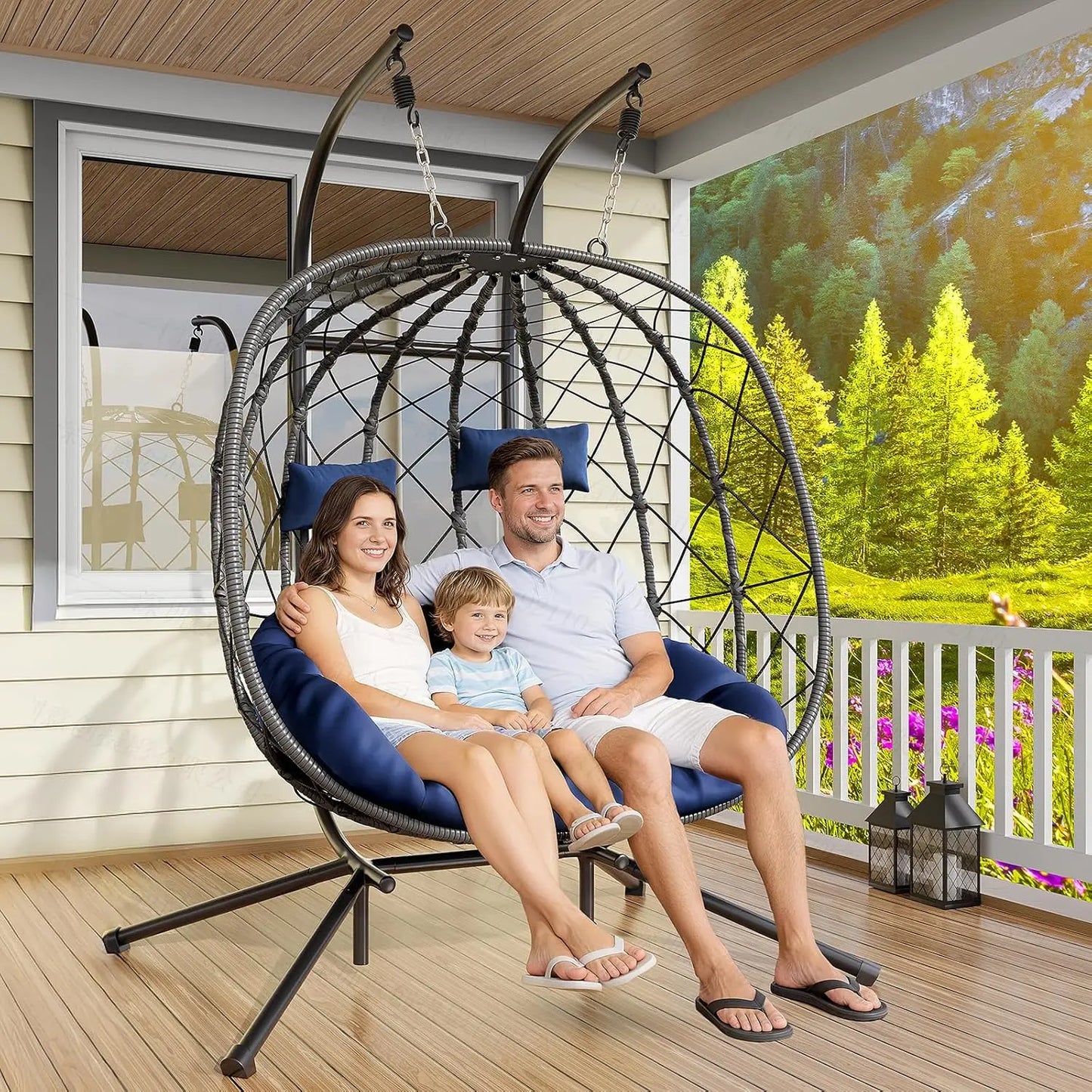 Egg Chair with Stand