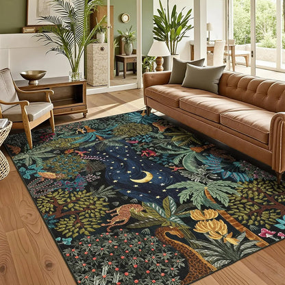 5x7 Jungle Area Rug
