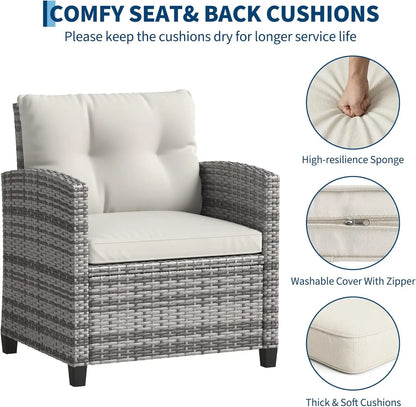 3 Piece  Patio Furniture Set