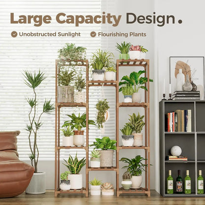 Large Wooden Plant Stand