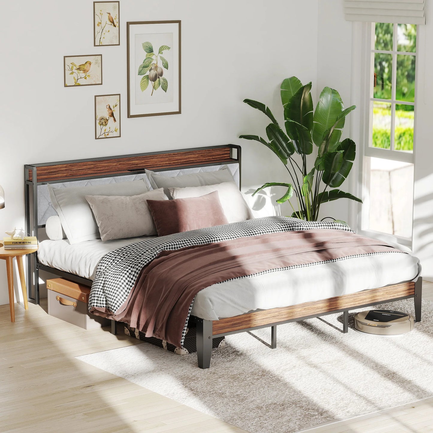 King Size Soft Pack Bed Frame