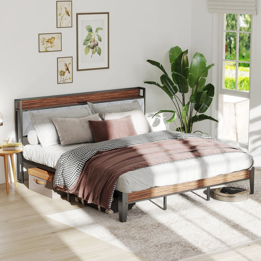 King Size Soft Pack Bed Frame
