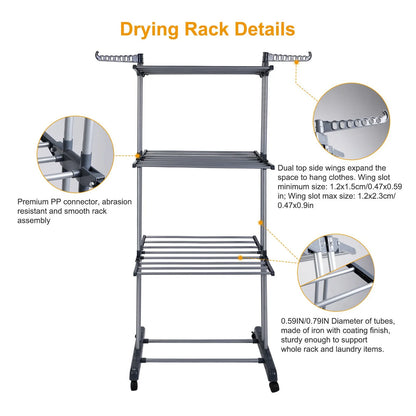 4-Tier Clothes Drying Rack