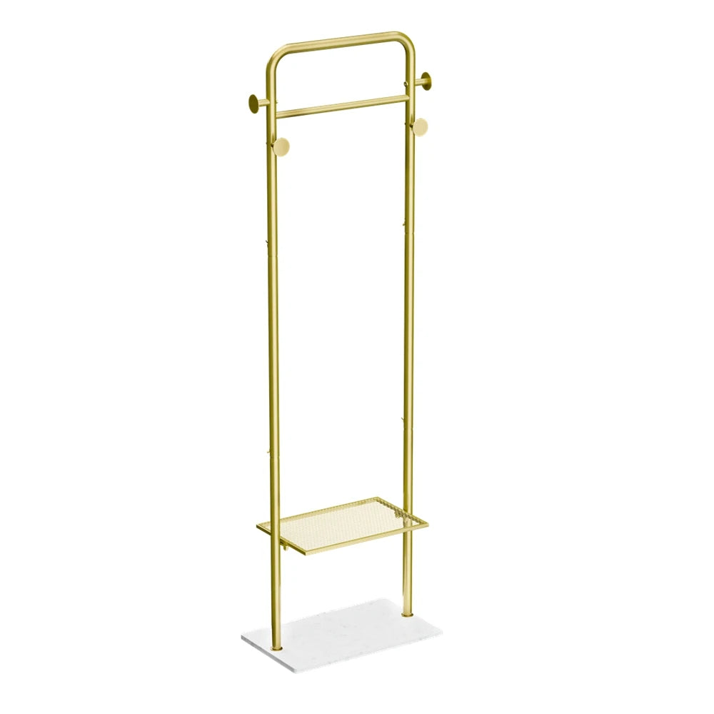 Metal Gold Coat Rack