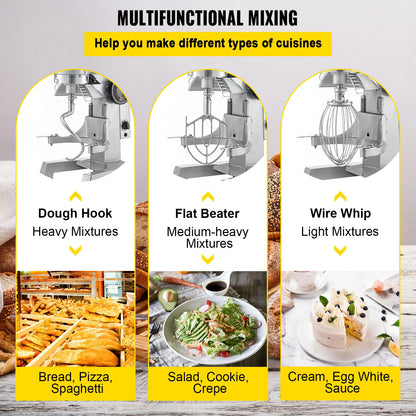 10-30L Electric Dough Machine