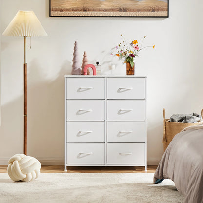 Fabric 8 Drawers