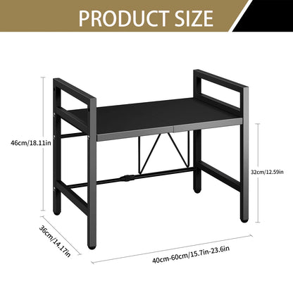 1pc Expandable 42-64cm Microwave Shelf