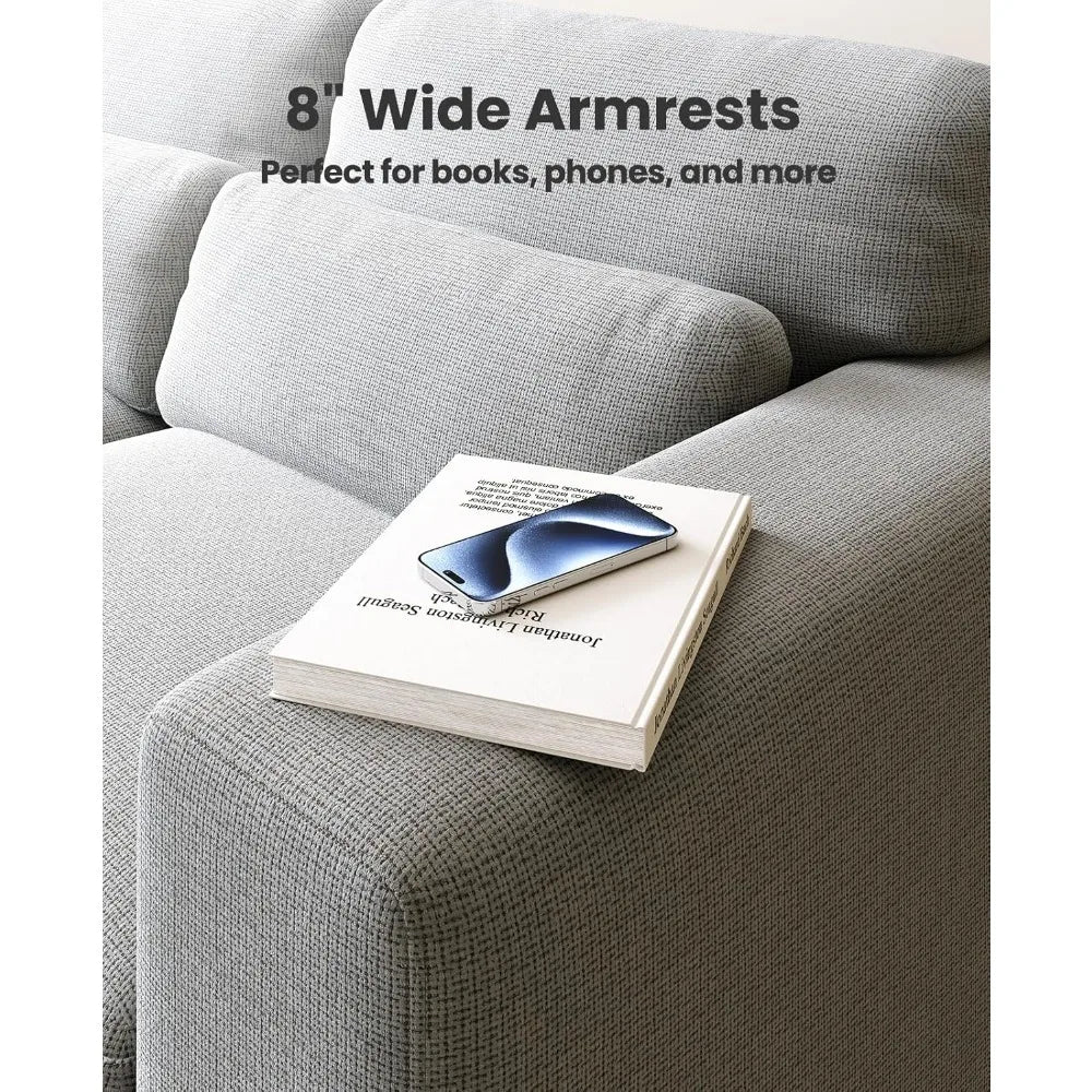 89" Sofa, 3 Seater Couch