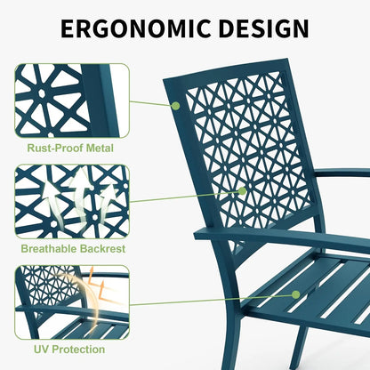 Patio Bistro Set 3 Piece