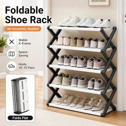 Foldable Shoe Rack