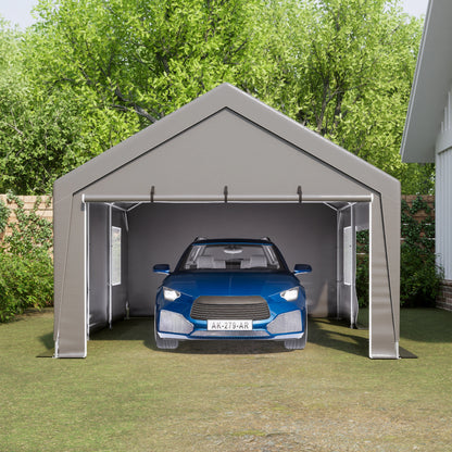 13x20 Heavy Duty Steel Carport