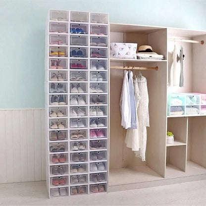 20PCS/24PCS Foldable Flip Shoe Boxes Set