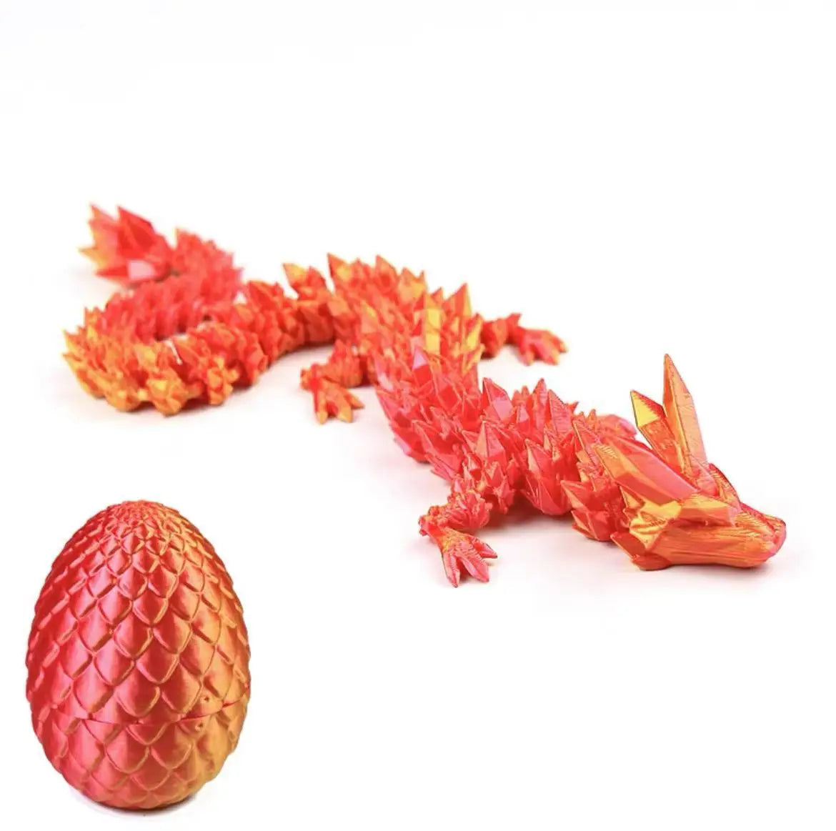 3D Printed Dragon Egg with Dragon