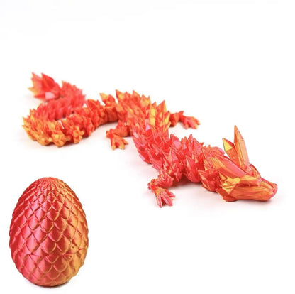 3D Printed Dragon Egg with Dragon