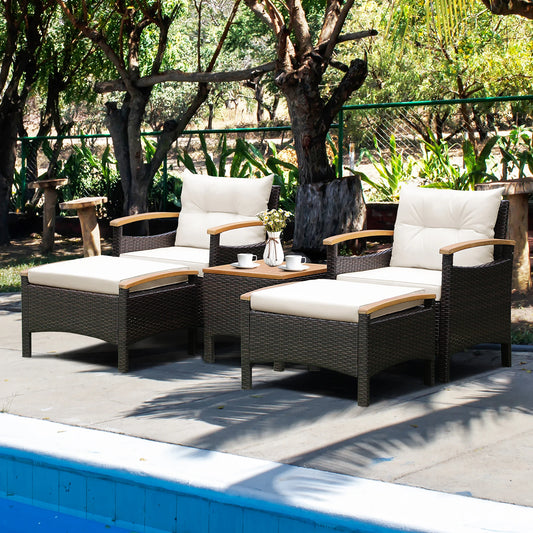 5PCS Patio Furniture Set
