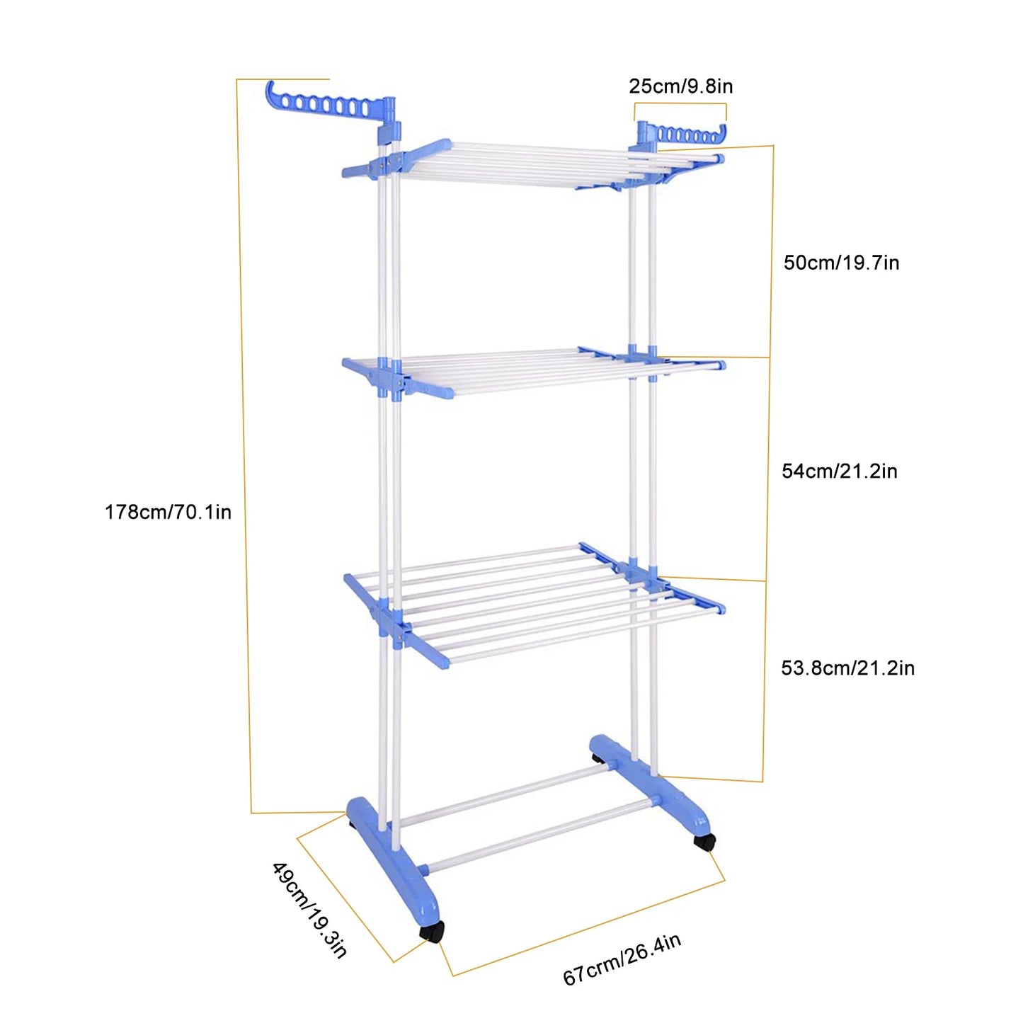 4-Tier Clothes Drying Rack