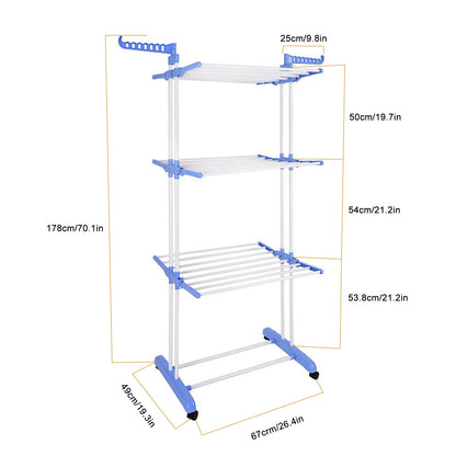 4-Tier Clothes Drying Rack