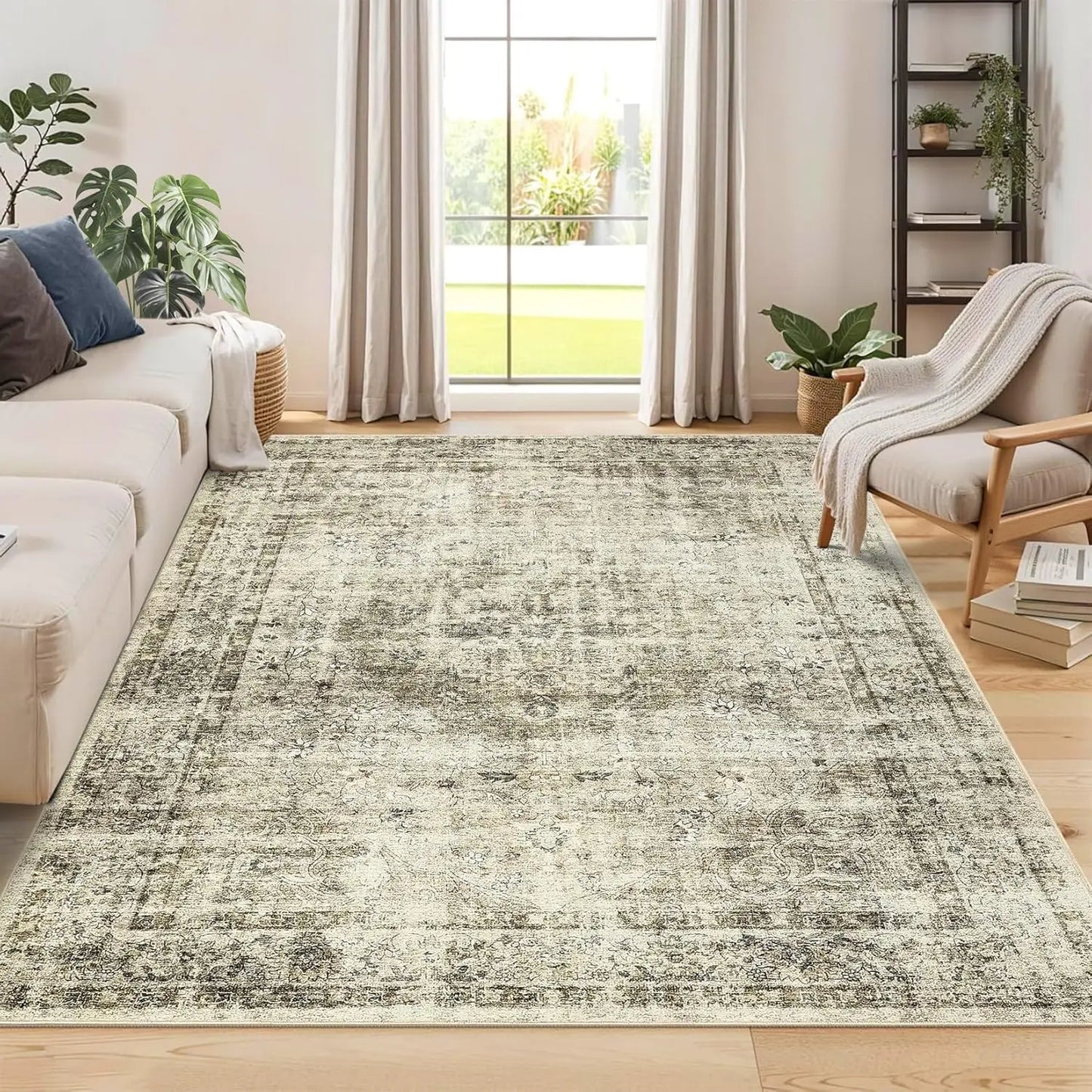 Area Rug, Stain-Resistant