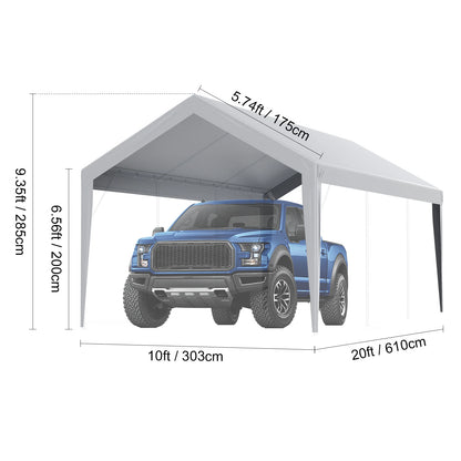 SucceBuy Carport Replacement Canopy