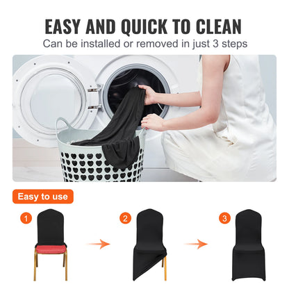50PCS Spandex Chair Cover