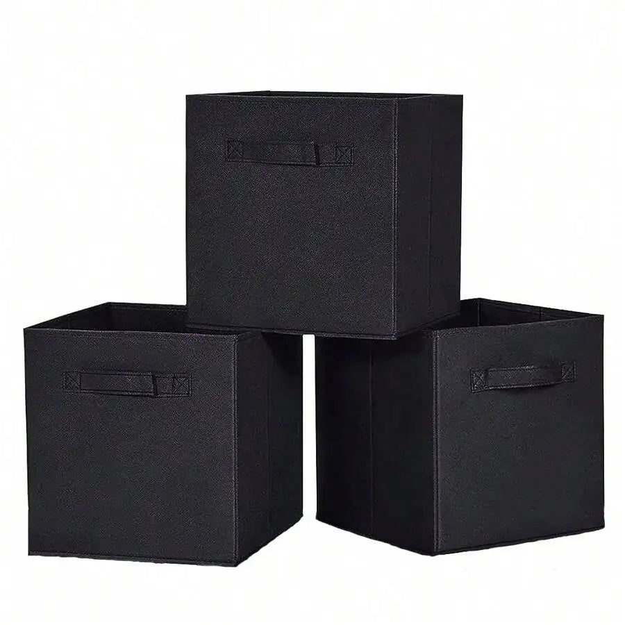 3/6-Pack 11" Collapsible Fabric Cube