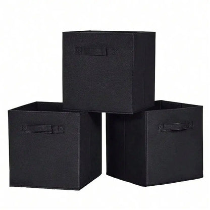 3/6-Pack 11" Collapsible Fabric Cube