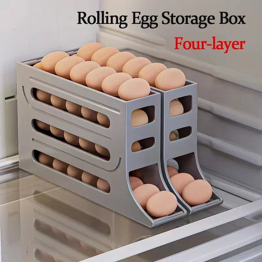 Refrigerator egg storage box
