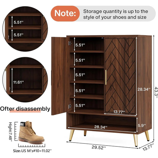 6-Tier Shoe Cabinet