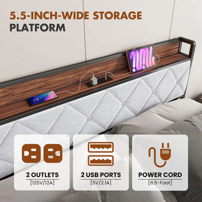King Size Soft Pack Bed Frame