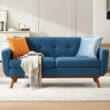 Modern Loveseat Sofa 65" Width