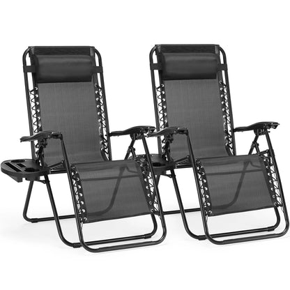 Set of 2 Portable Recliner