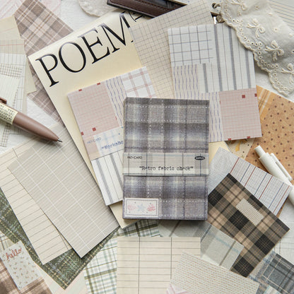 50pcs creative plaid Decor Scrapbook