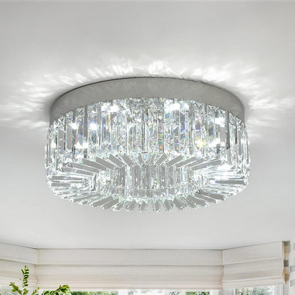 Gold Luxury Crystal Ceiling Lamp