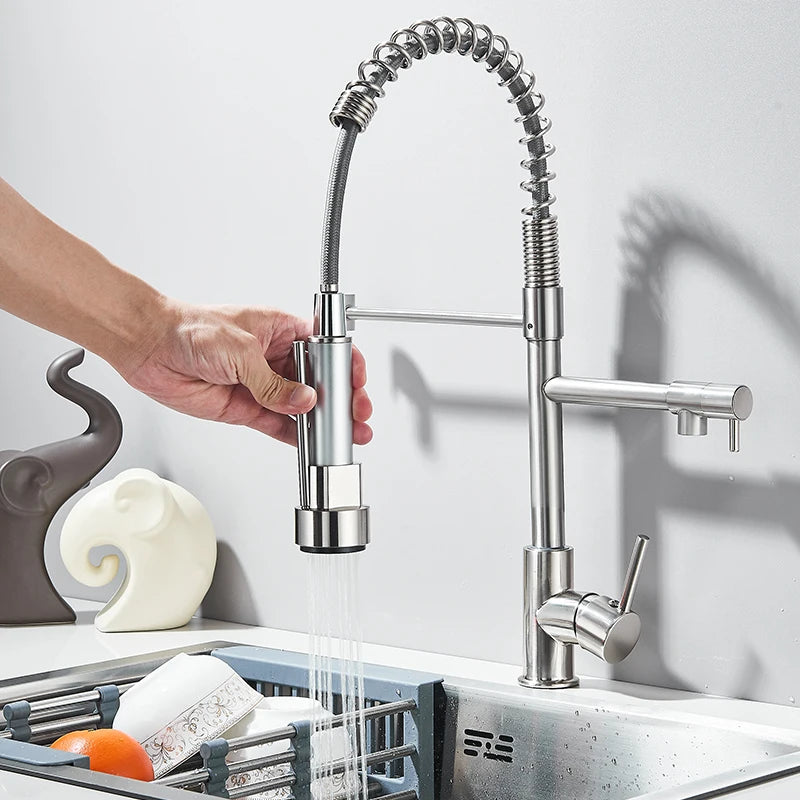 Chrome Kitchen Faucet
