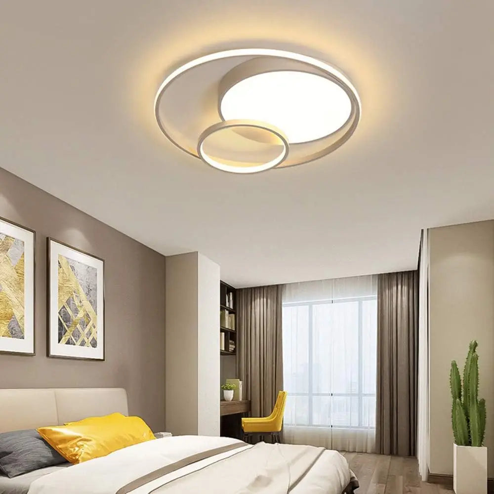 3-Rings LED Flush Mount Ceiling Light