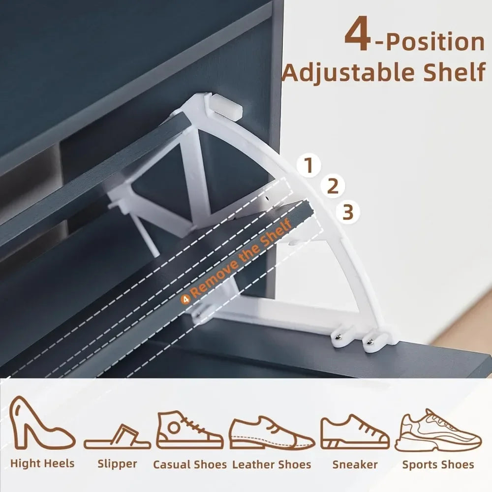 Freestanding Shoe Storage Cabinet