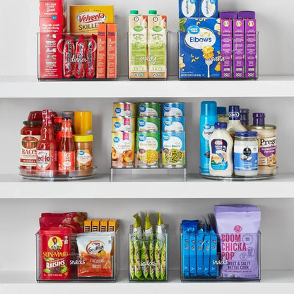 Clear Plastic Turntable Organizer