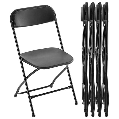 4 Pack Plastic Folding Chair