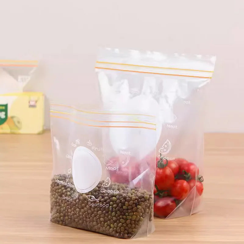50Pcs Heavy-Duty  Freezer Bags