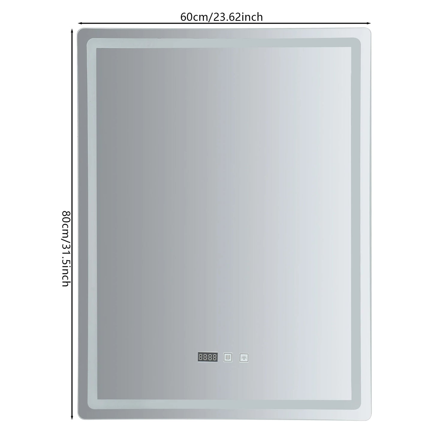 Led Bathroom Mirror Wall Mounted