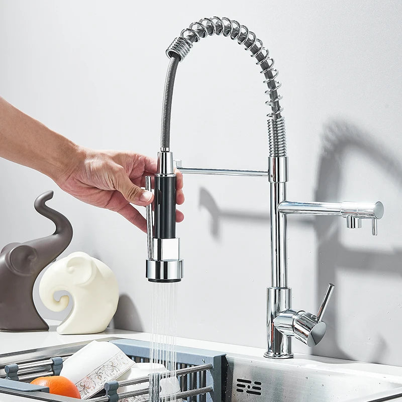 Chrome Kitchen Faucet