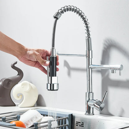 Chrome Kitchen Faucet