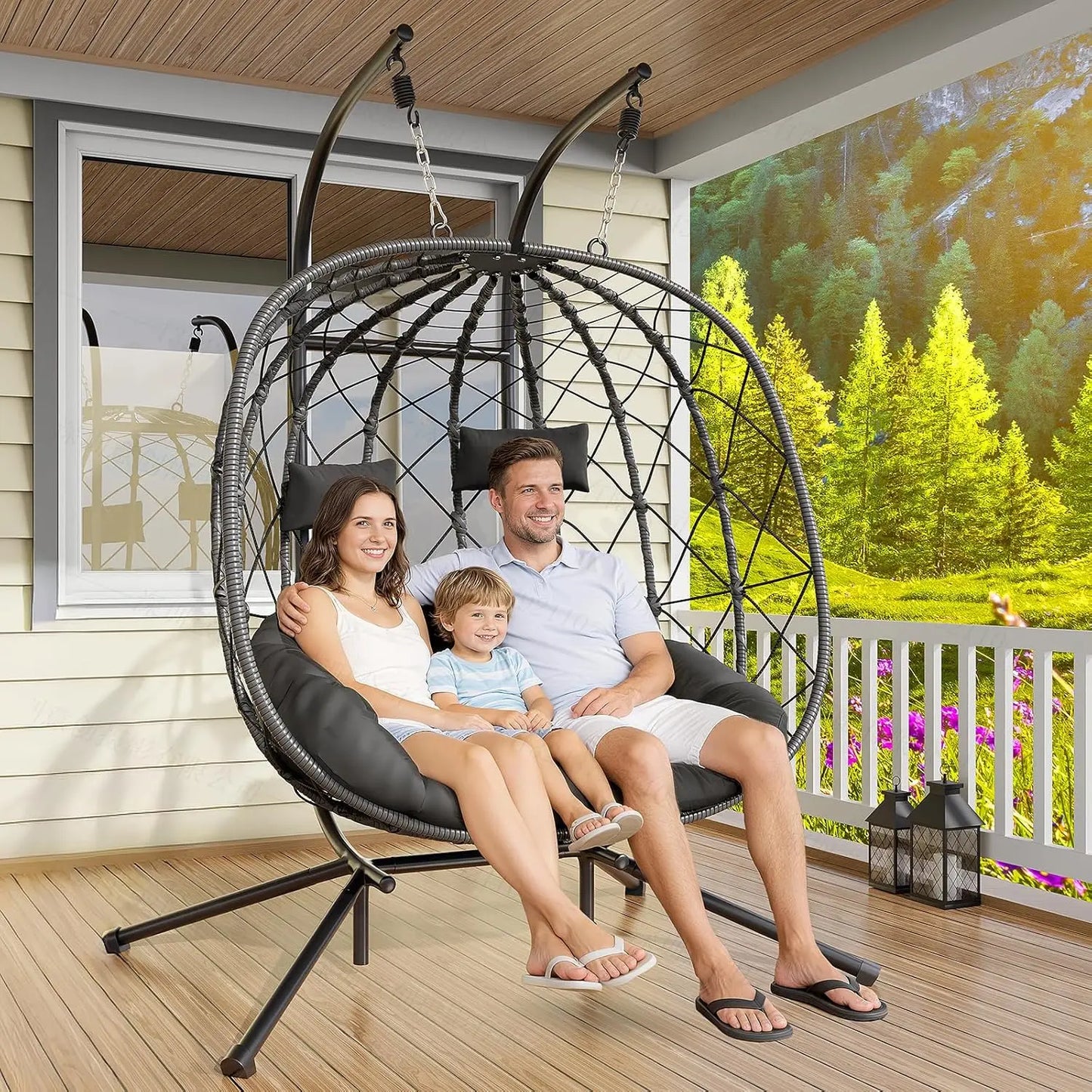 Egg Chair with Stand
