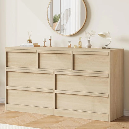 Home Furniture 7 Drawer Dresser