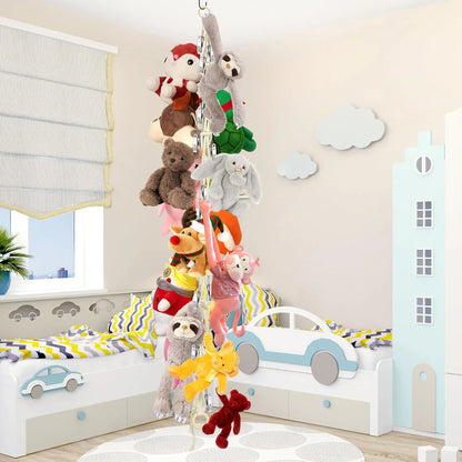 Cotton plush animal storage rope